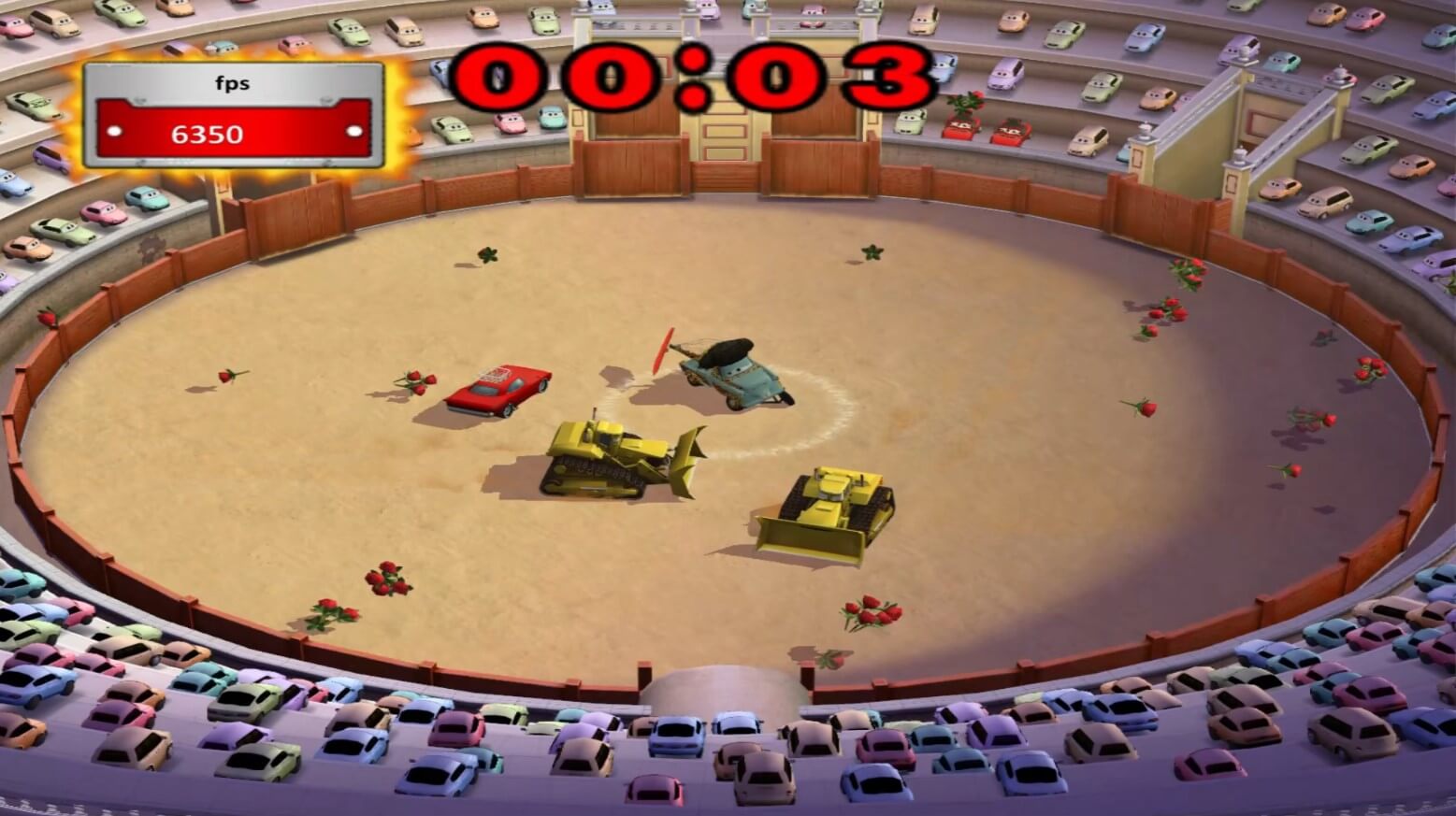 Cars Toon Mater's Tall Tales - геймплей игры Windows
